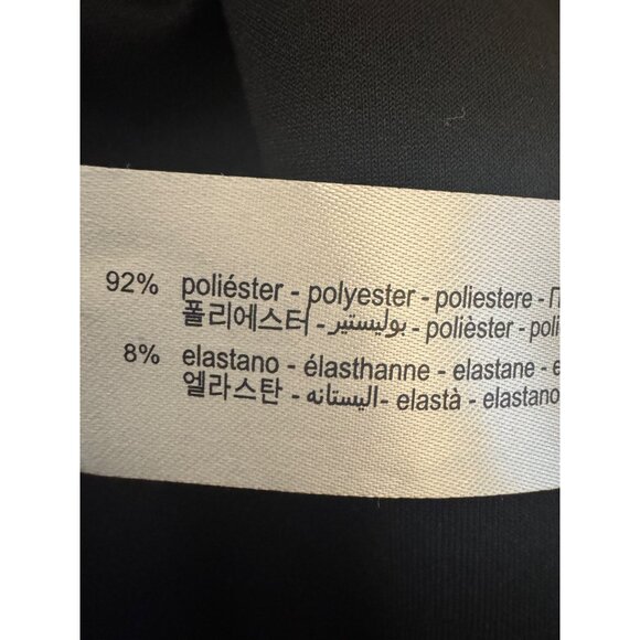 ZARA XS Faux Suede Fringed Trim Boho Jacket in Black Women’s Festival - Picture 9 of 16